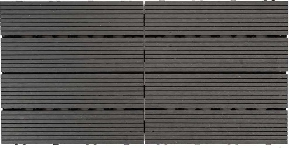 WPC dlaždica LEGI BASE 30 x 30 cm, čierna