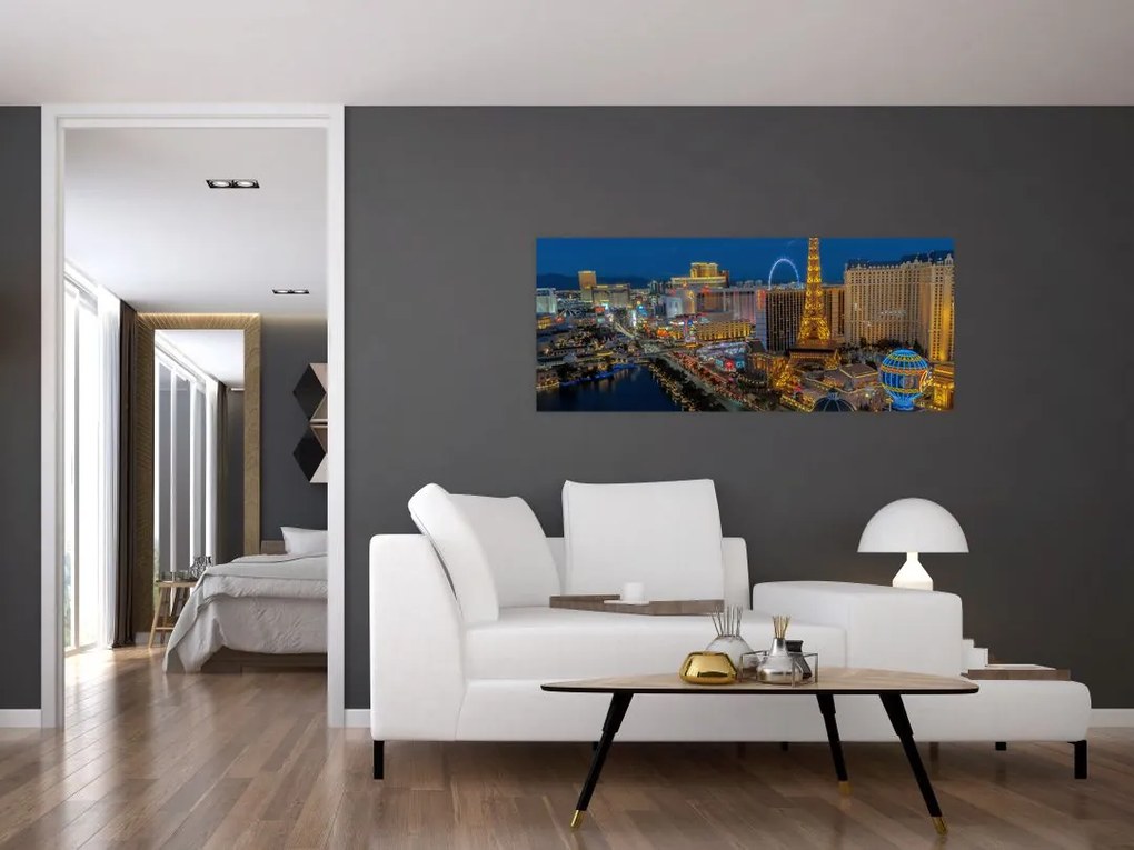 Obraz - Las Vegas (120x50 cm)