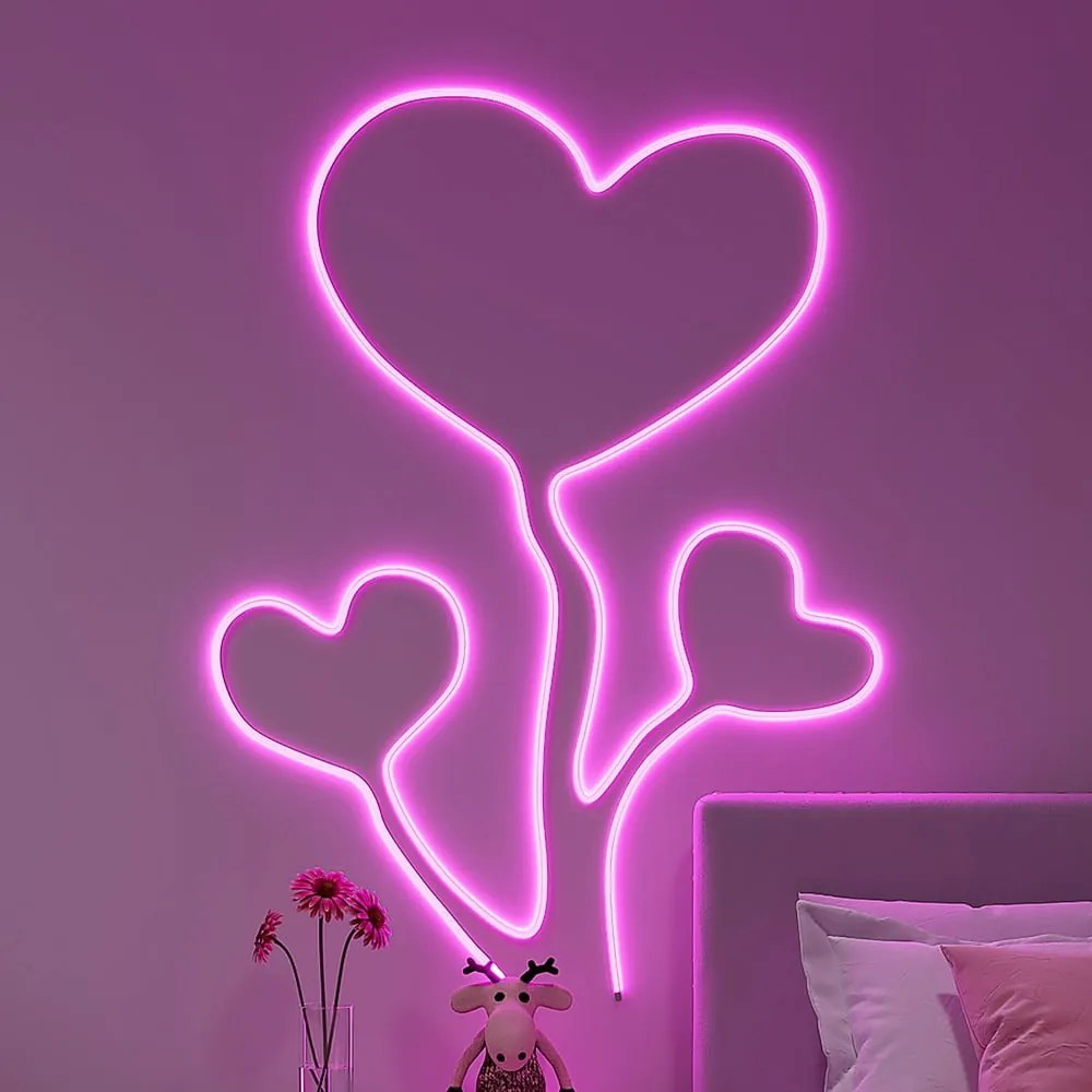 Biely LED pásik 300 cm Neon – Trio