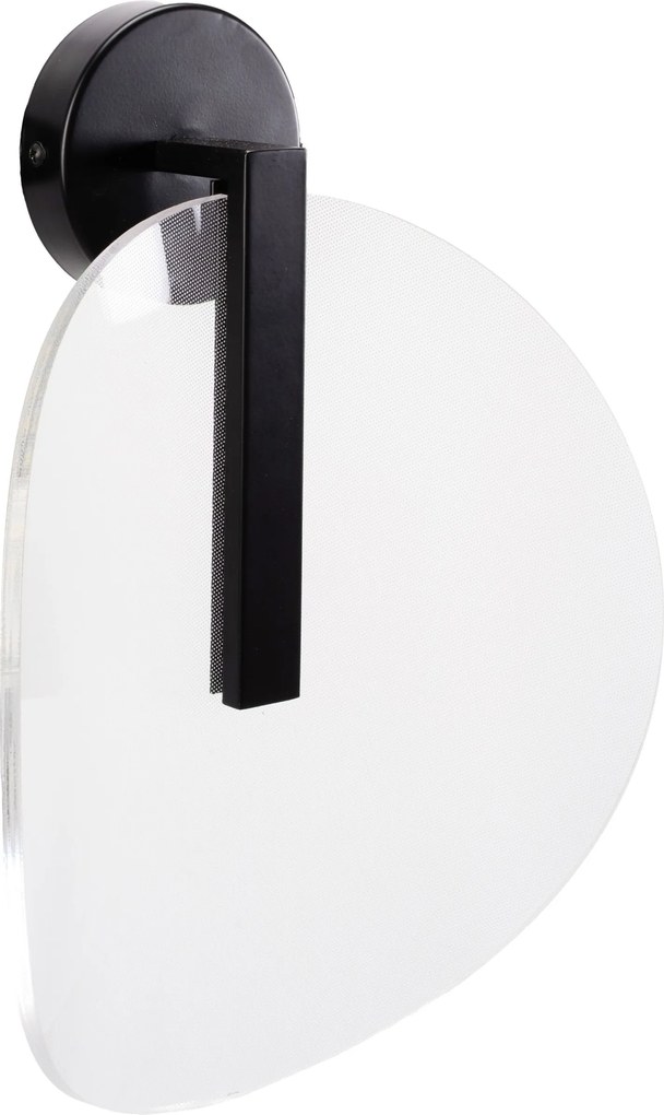 Toolight Toolight, LED nástenné svietidlo 5W APP1313-W, čierna, OSW-00926