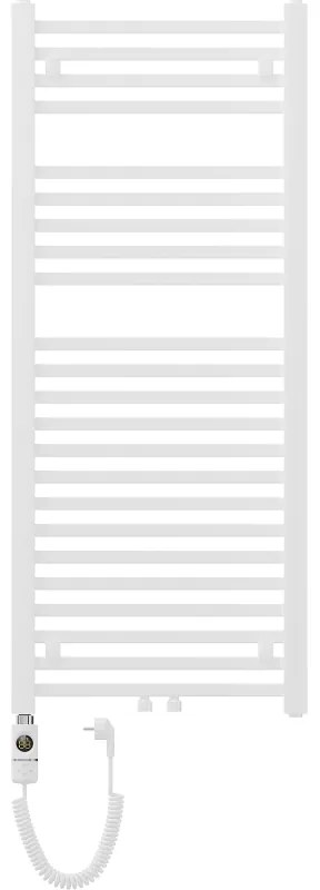 Mexen Pluton, elektrické vykurovacie teleso 1200x500 mm + vykurovacia tyč 600 W, biela, W106-1200-500-2600-20