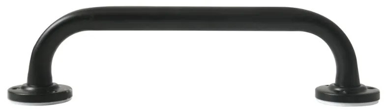 Spirella Držadlo do kúpeľne SAFE, čierna, 30 cm