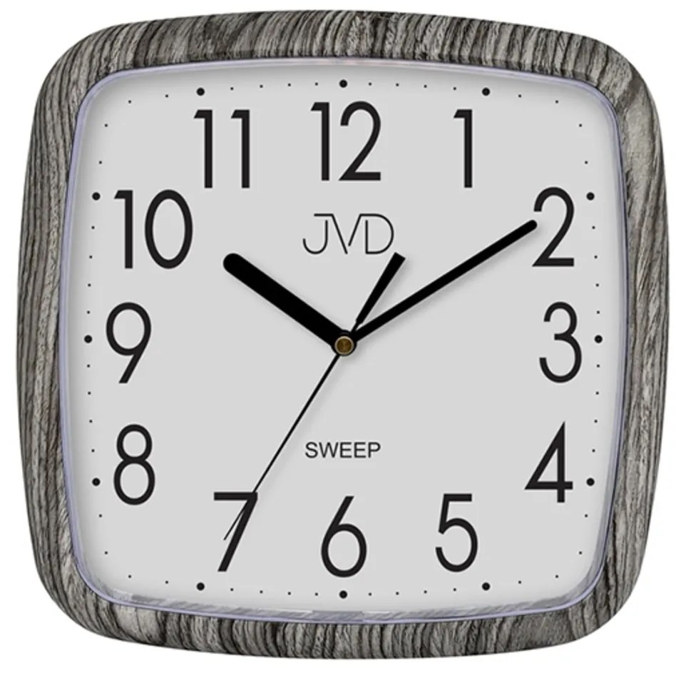 Plastové, nástenné hodiny JVD H615.19