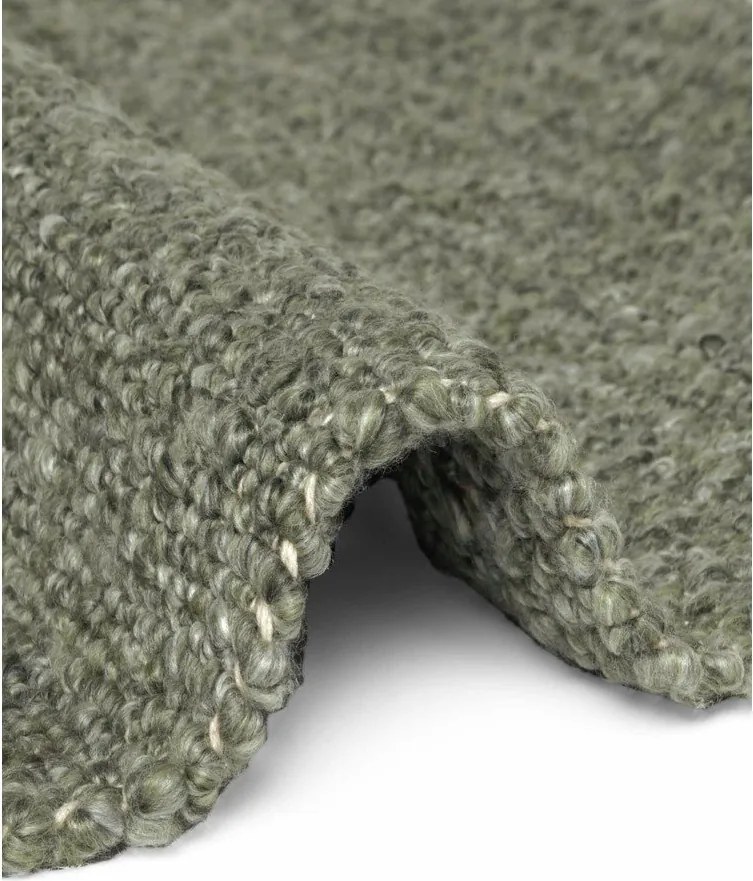 Zelený ručne tkaný koberec z materiálu buklé 160x230 cm Notting Hill Portobello – Ted Baker