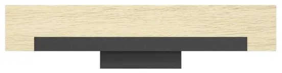 Eglo 901738-LED Nástenné svietidlo CAMACHO LED/9,6W/230V 3000K čierna/béžová