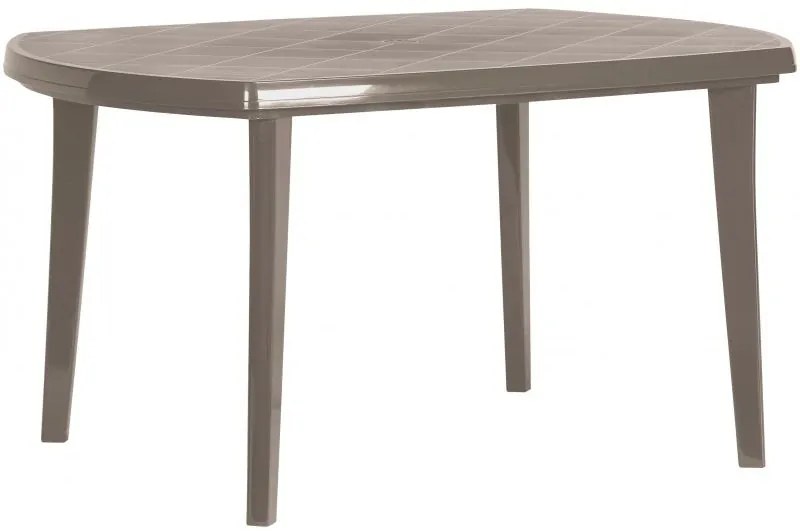 CURVER ELISE stôl 137 x 90 x 73 cm, Cappuccino 17180054