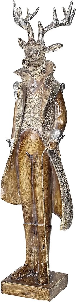 Dekoratívna figúrka Gentleman Deer 30x9x69 cm