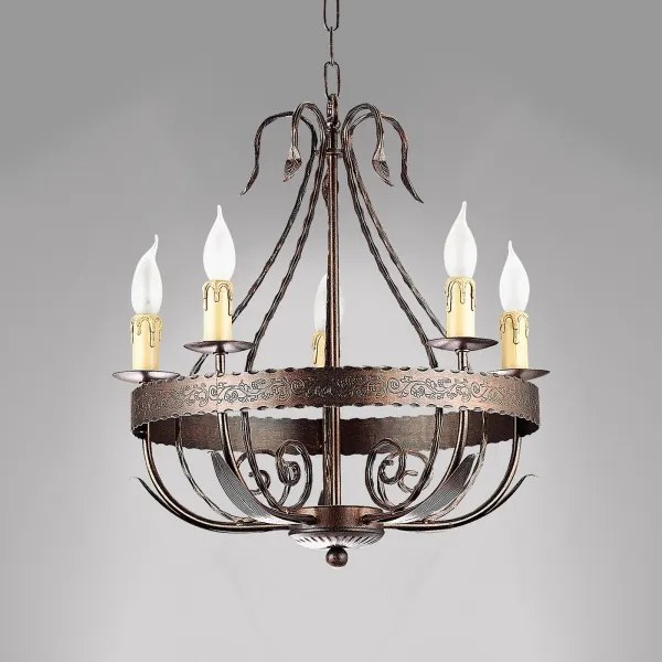 Luster na reťazi LOARA 10xE14/60W/230V