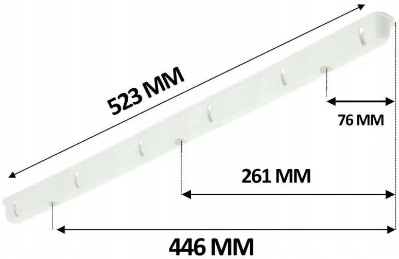 Erga Erga, stropný vešiak na sušenie bielizne 6x190 cm, biela, ERG-SEP-10SUSSUF6PP19