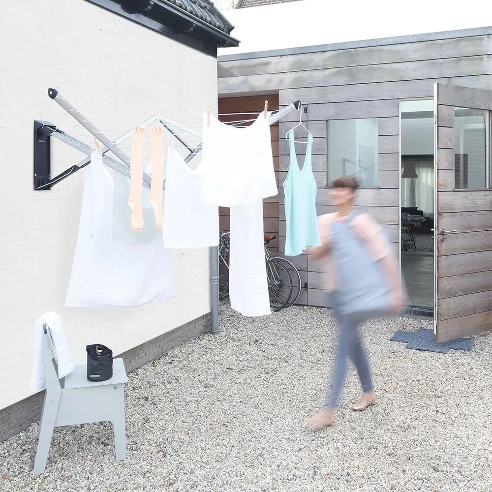 Brabantia Záhradný sušiak na stenu WallFix 24 m