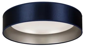 Duolla - LED Stropné svietidlo ROLLER LED/24W/230V pr. 45 cm modrá/strieborná