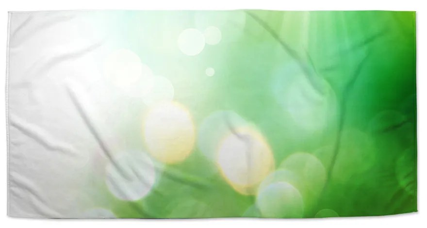 Sablio Uterák Zelená abstrakcia - 50x100 cm