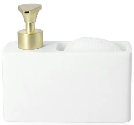 Dávkovač TEANA biely / zlatý 812113