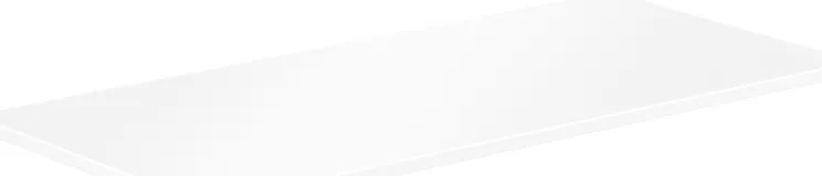 Mexen Uni, pracovná doska 120 cm, biela matná, 91AXX-1204-464-18-01