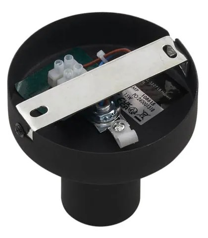 Dizajnové stropné svietidlo čierne s dymovým prechodovým sklom - Pillon