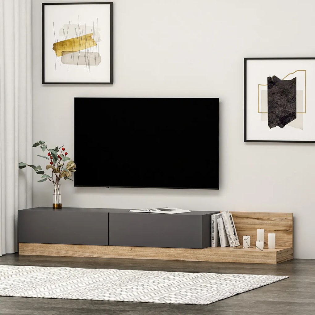 TV stolík Major Anthracite