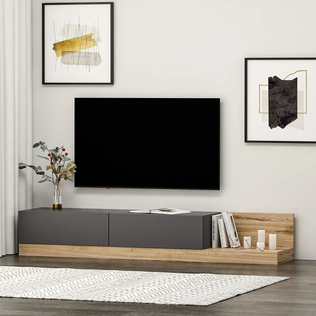 TV stolík Major Anthracite