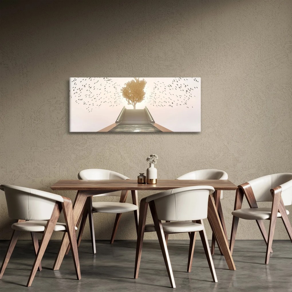 Obraz - Most do neznáma (120x50 cm)