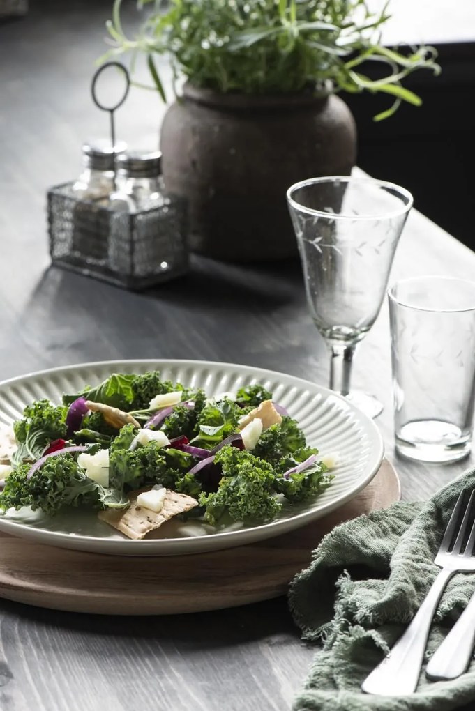 Ib Laursen Tanier Mynte keramika krémový 28x3 cm 46468