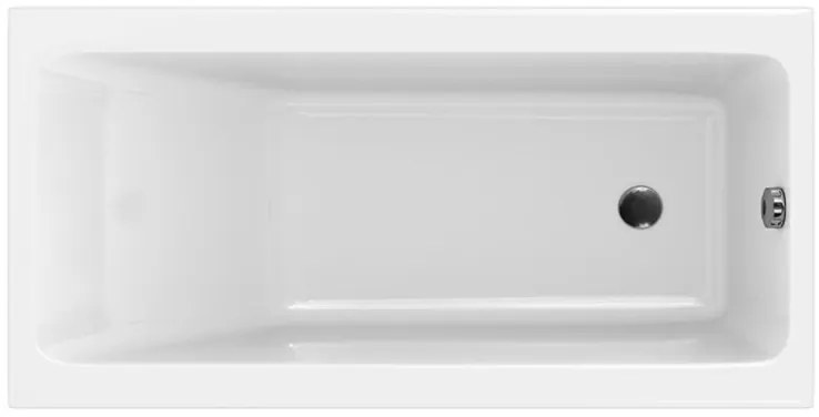 Cersanit Crea Slim akrylátová vaňa 150x75cm + nožičky, biela, S301-233
