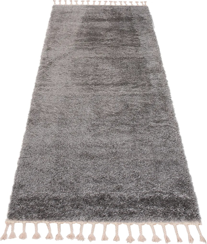 TA Koberec 6365A TMAVO ŠEDÁ VERSAY EJF Rozmer: 70x350 cm