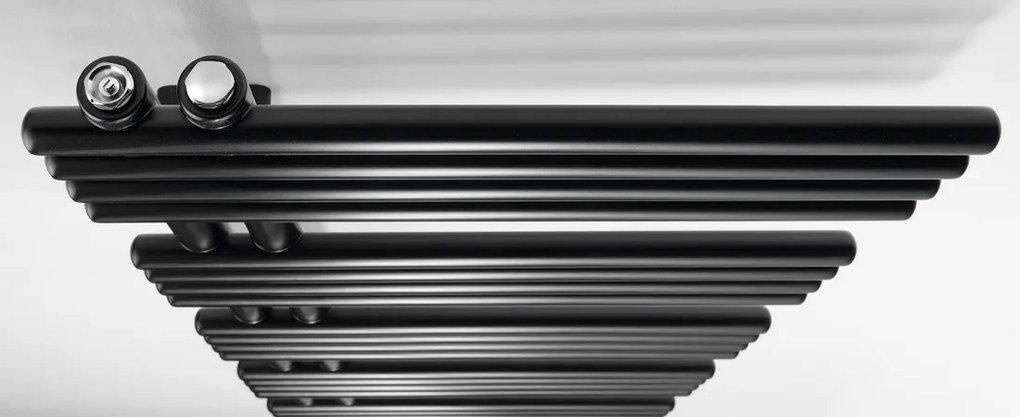 Sapho Sapho, NYMPHA vykurovacie teleso 500x1250mm, čierná mat, LLN125B