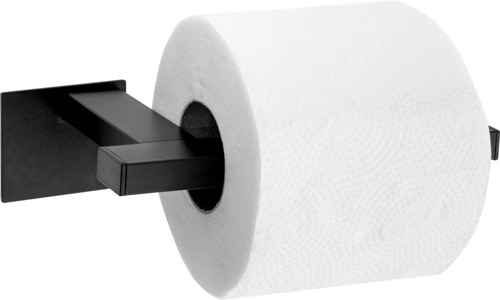 Držiak na toaletný papier REA 392599 čierny mat