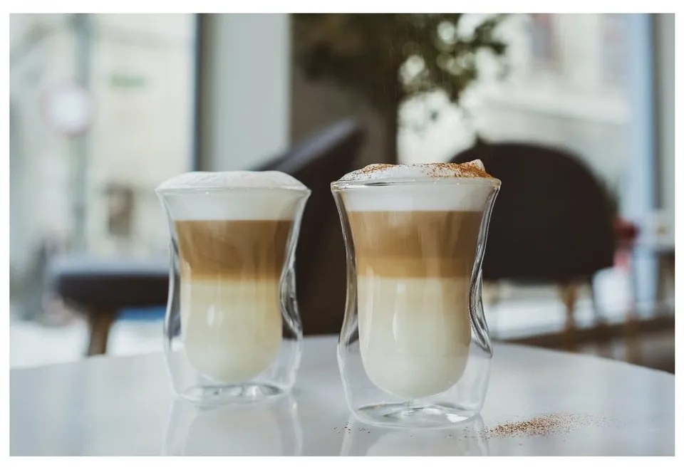 Dvojstenné sklenené hrnčeky v súprave 6 ks 250 ml – Vialli Design
