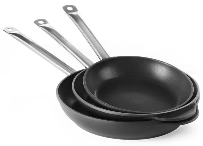 Titánová panvica z liateho hliníka s nepriľnavým povrchom Hendi, ø 24 cm