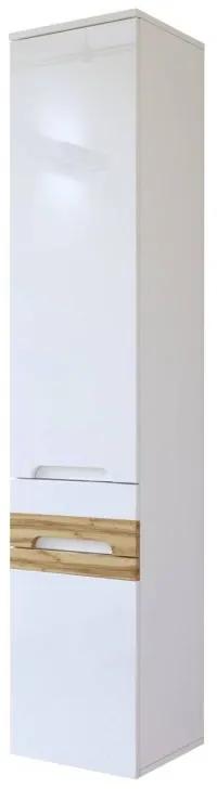 Kúpeľňová skrinka CMD GALAXY WHITE 800 biela/biely vysoký lesk