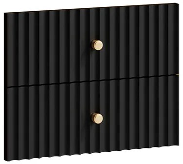 Nočný stolík PARII čierna