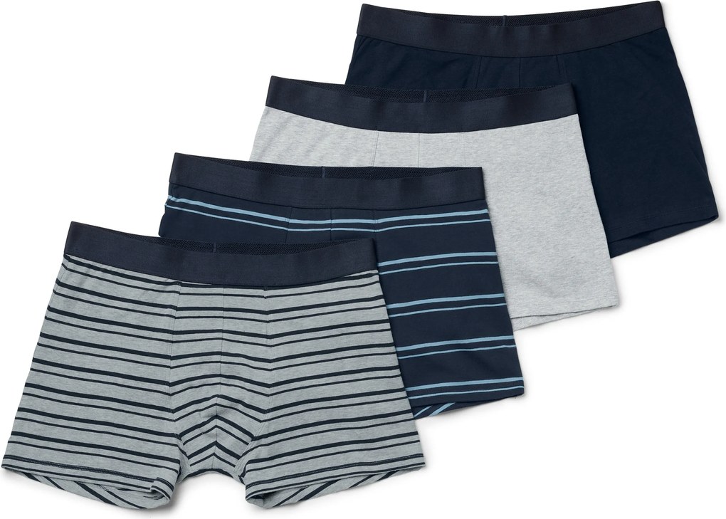 Boxerky, 4 ks, prúžkované