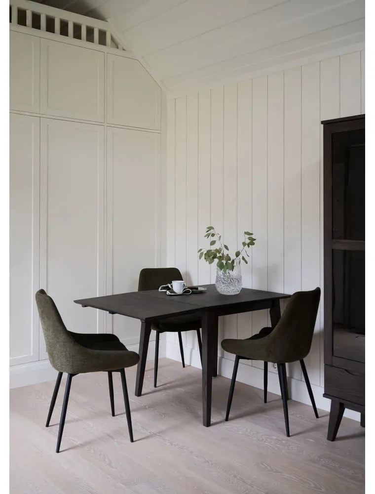 Rozkladací jedálenský stôl z dubového dreva 80x80 cm Filippa - Rowico