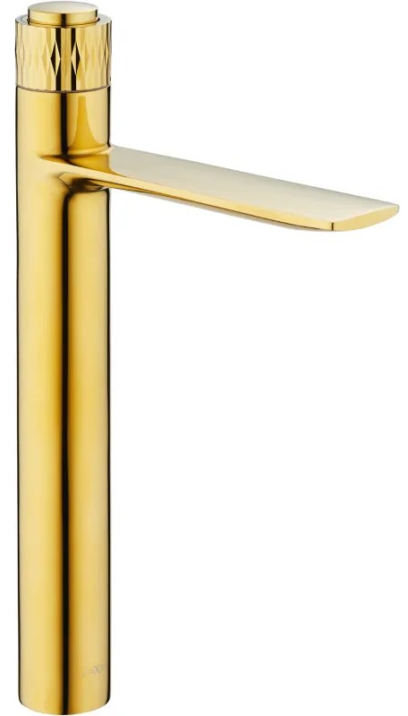 Mexen Zero+- Vysoká umývadlová batéria, zlatá, 71610-50