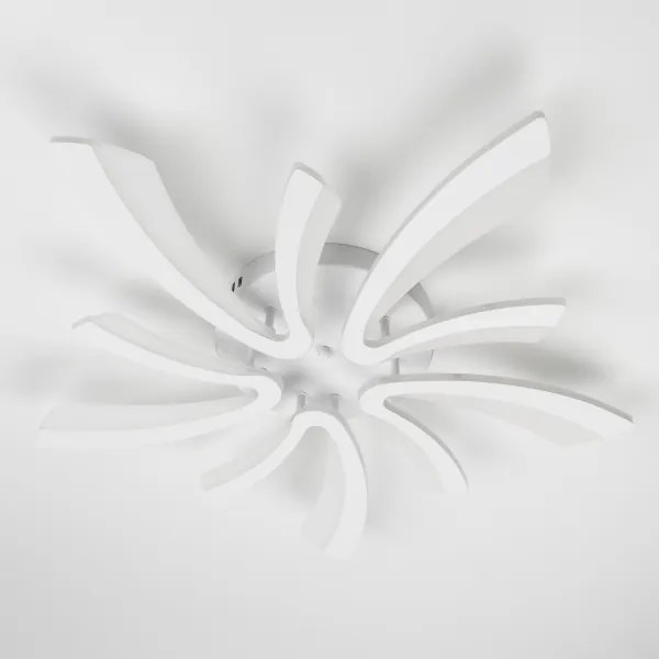 Brilagi - LED Stmievateľný prisadený luster TWIST LED/55W/230V 3000-6500K biela + DO