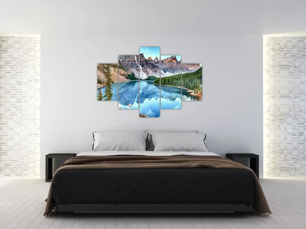 Obraz - Moraine lake (150x105 cm)