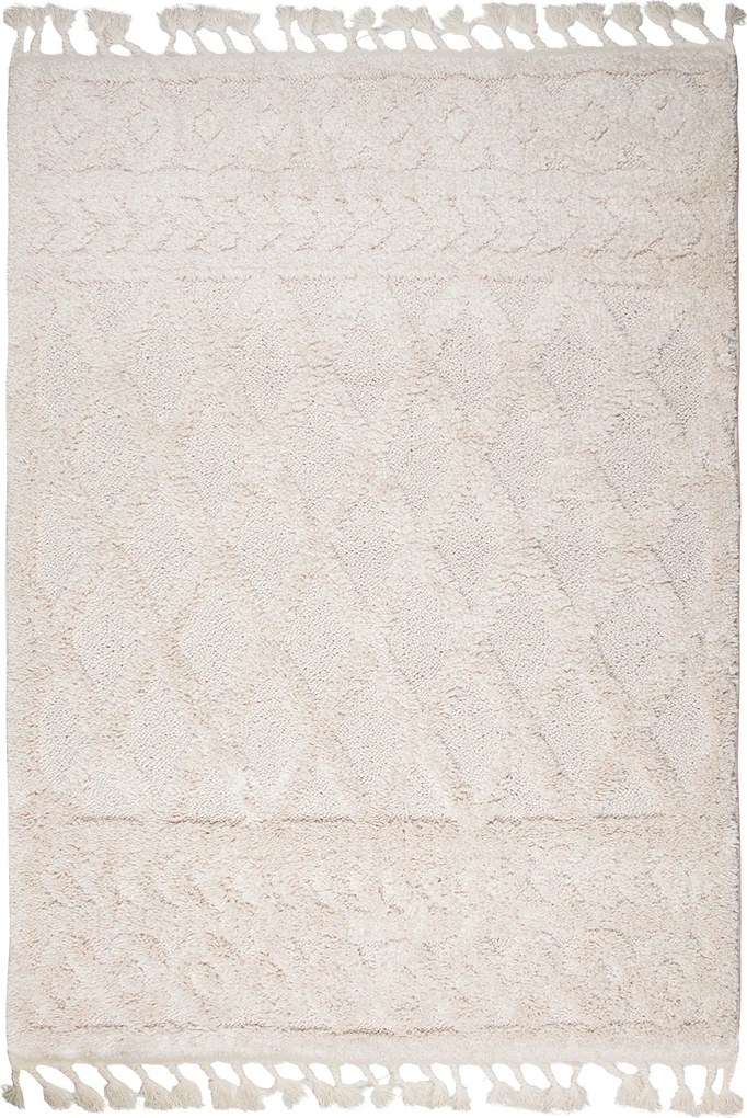 Koberec Berber 376 IVORY HAVANA rozmery koberec: 80x150 cm