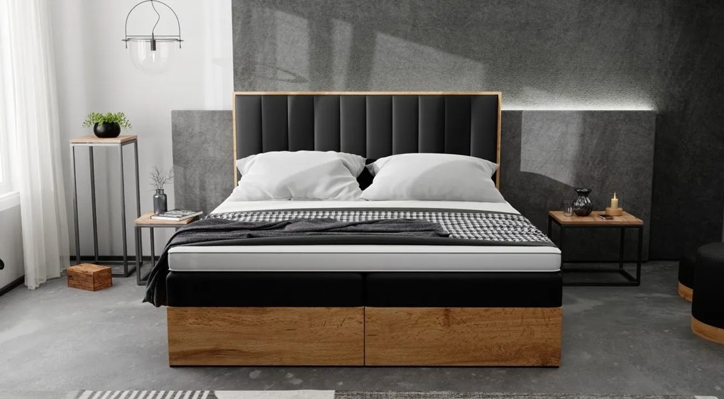 ČALÚNENÁ POSTEĽ S MATRACOM MELLANY 200X200