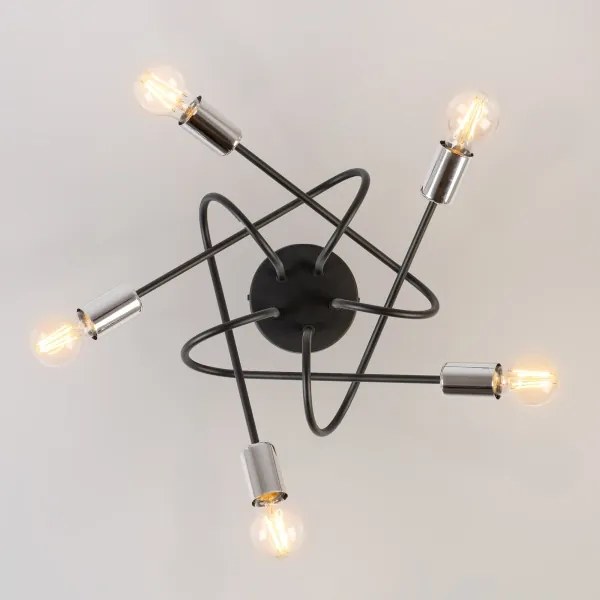 Luster prisadený OXFORD 5xE27/15W/230V