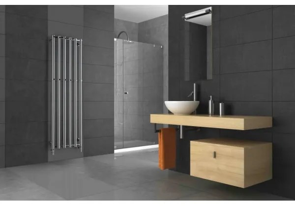 P.M.H. R2C/6 - Kúpeľňový rebríkový radiátor ROSENDAL 525 W 150 cm lesklý chróm