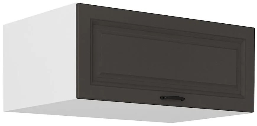 Kuchynská skrinka Stilo grafit matná/biela 80 Nagu-36 1F