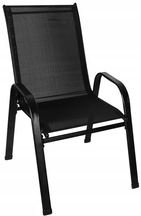 Gardlov 20707 Balkónový set stôl + 2 stoličky čierny