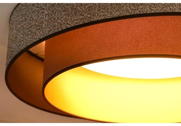 Brilagi - LED Stmievateľné svietidlo VEGAS SHINE LED/24W/230V pr. 60 cm hnedá + DO