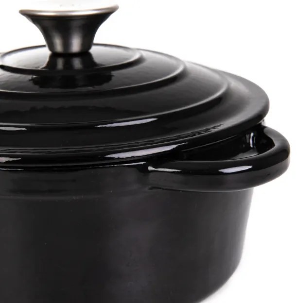 Hrniec ANDREAS liatinový, čierny 871912