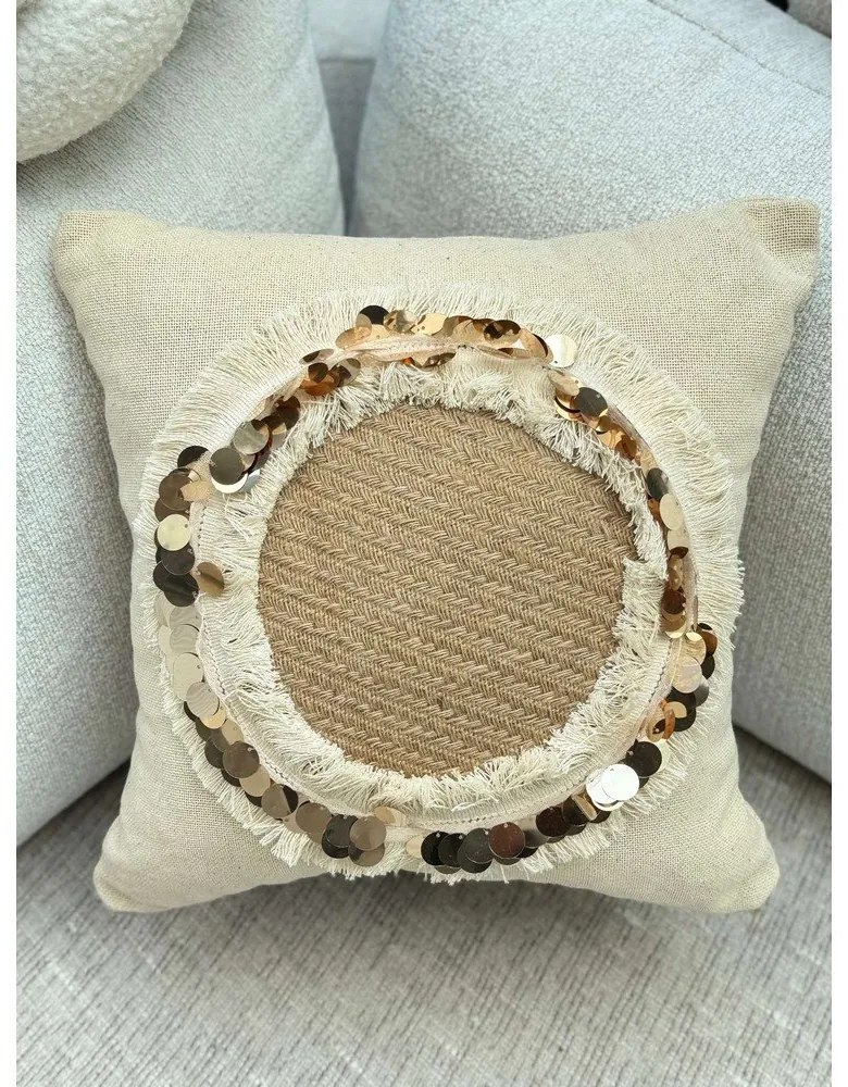 Obliečka na vankúš 43x43 cm Sequins – Mioli Decor