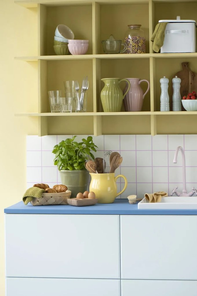 Žltá keramická misa na cesto MYNTE LEMONADE
