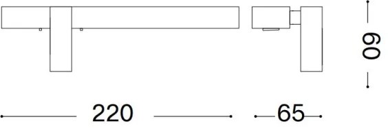 Ideal Lux - LED Nástenné svietidlo BONNE 2xLED/6,5W/230V CRI 90 biela