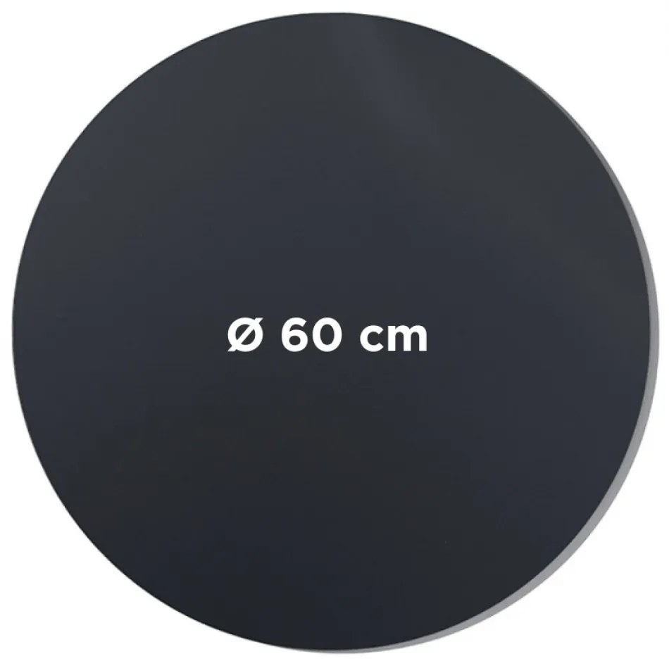 COMPACT 10 LONDON GREY - STOLOVÁ DOSKA Ø60 cm