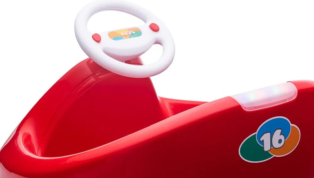LEAN CARS Elektrické autíčko pre deti XMX621 červené