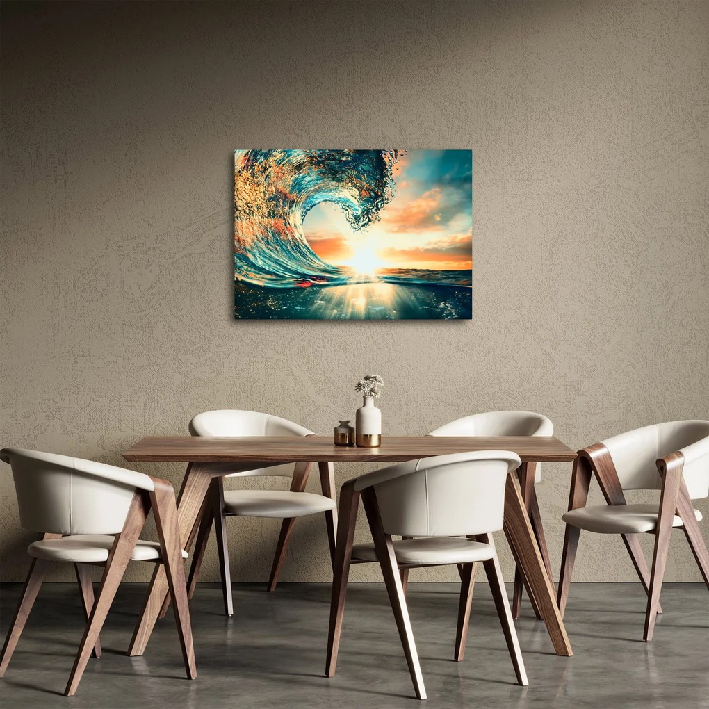 Obraz - Vlna (70x50 cm)